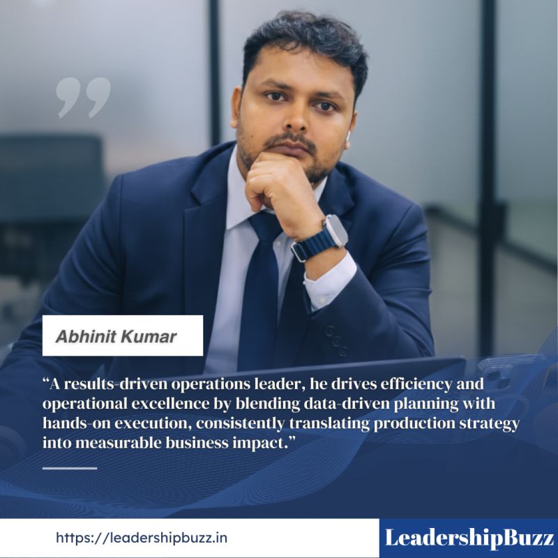 Abhinit Kumar is a performance-driven Project Engineer and Production Planning Professional with hands-on expertise in SAP MM & PP, abhinit